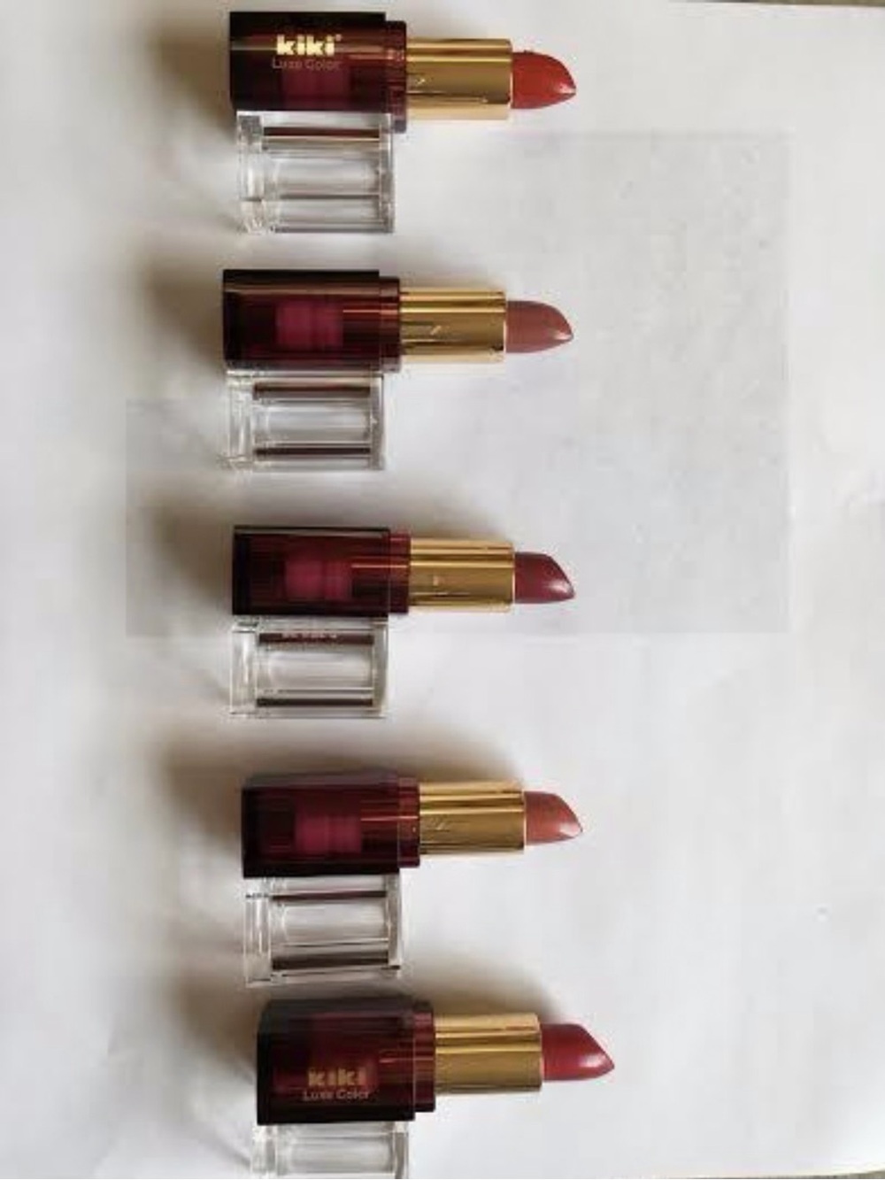 Kiki Luxury Lipstick Gift Set 5pcs. MADE IN U.S.A.